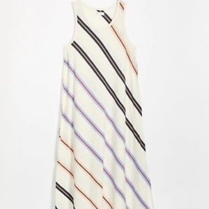 Lou & Grey striped slub jersey tank dress